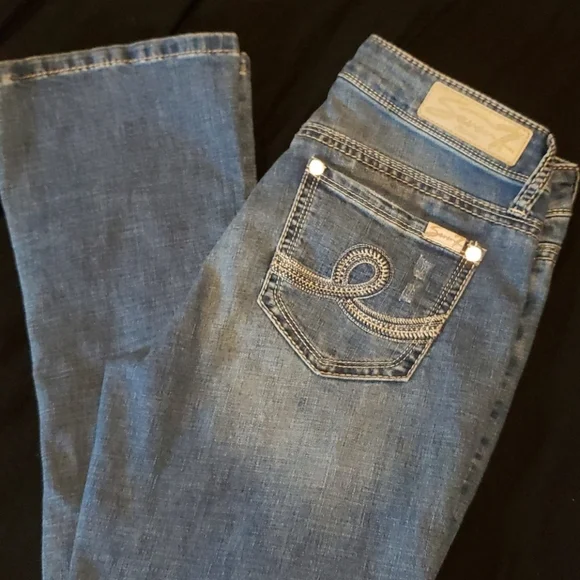 Seven7 Rocker Slim Boot Cut Jeans, Sz 6 - Picture 1 of 8